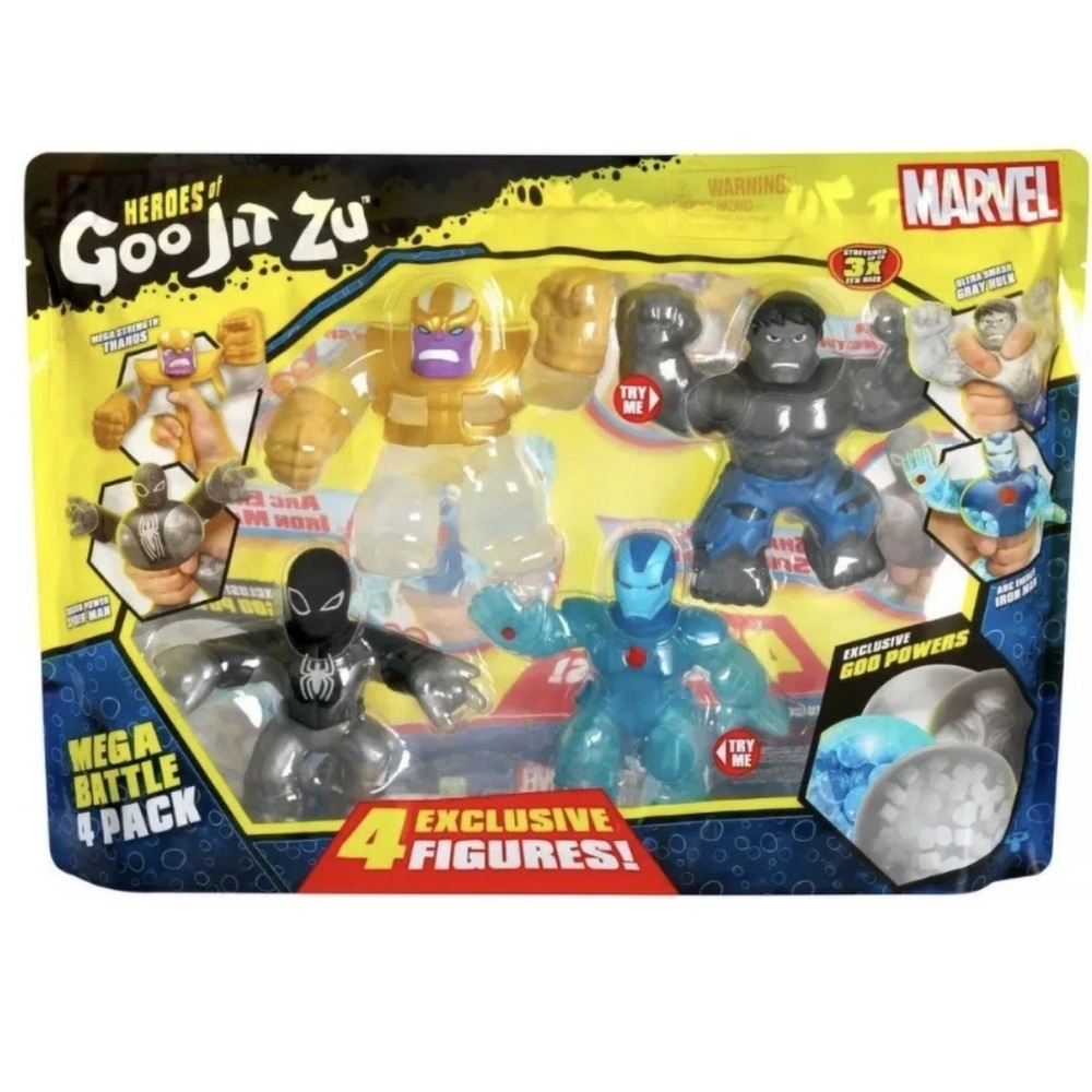 Heroes of Goo Jit Zu Marvel Mega Battle.